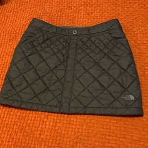 The North Face down skirt black size 8